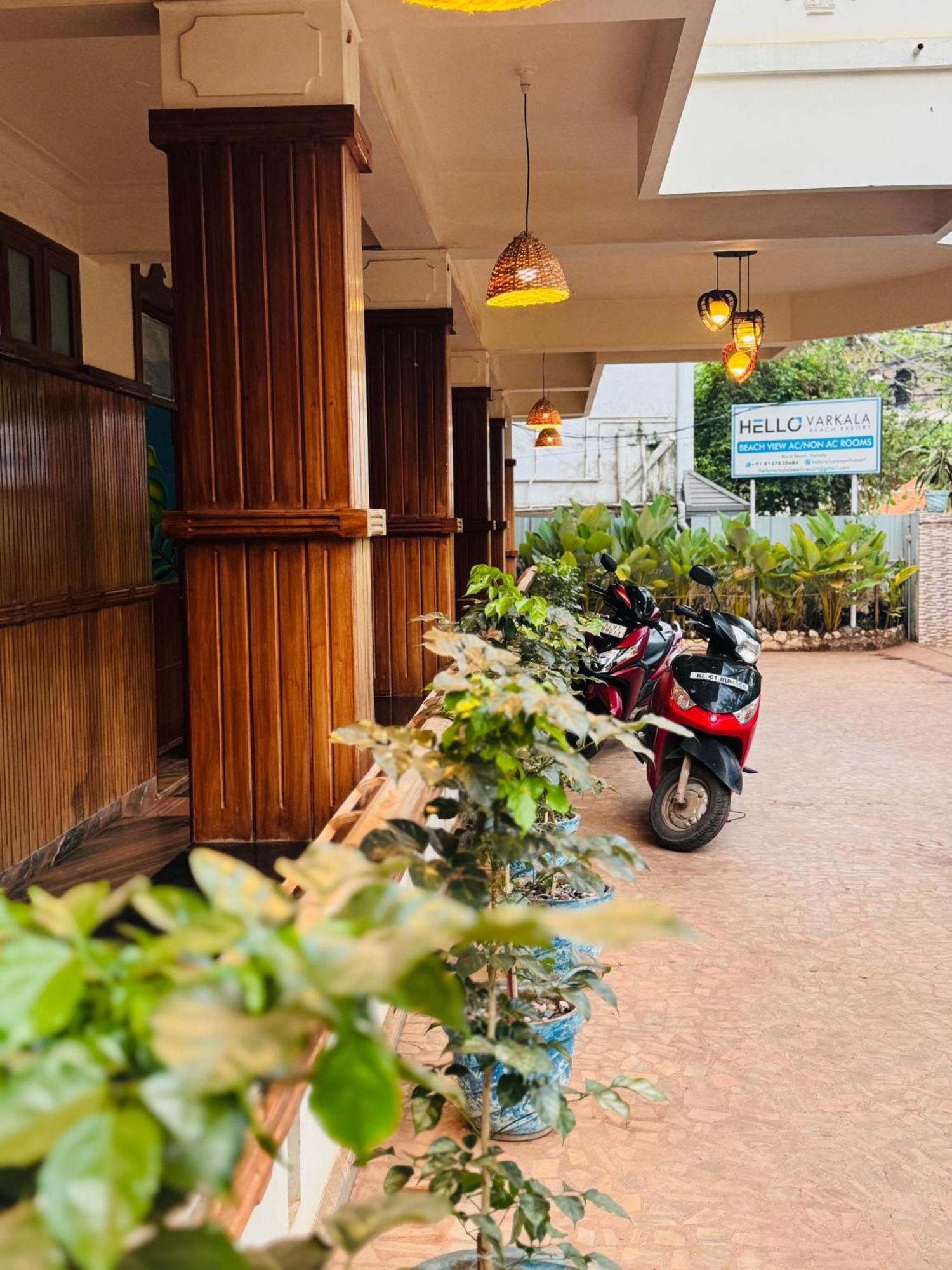 Beach View Balcony Resort By Hello Varkala Exteriör bild