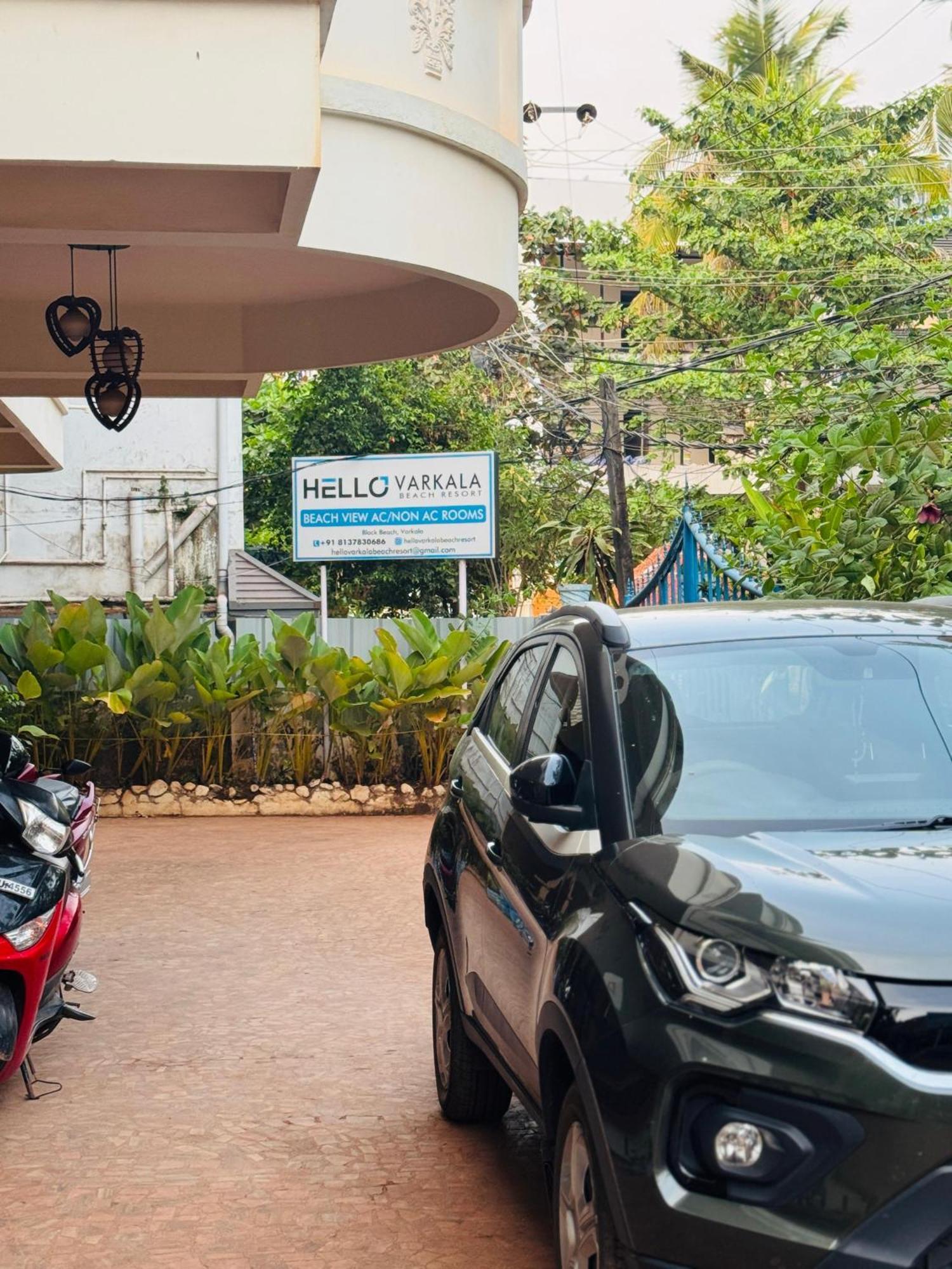 Beach View Balcony Resort By Hello Varkala Exteriör bild