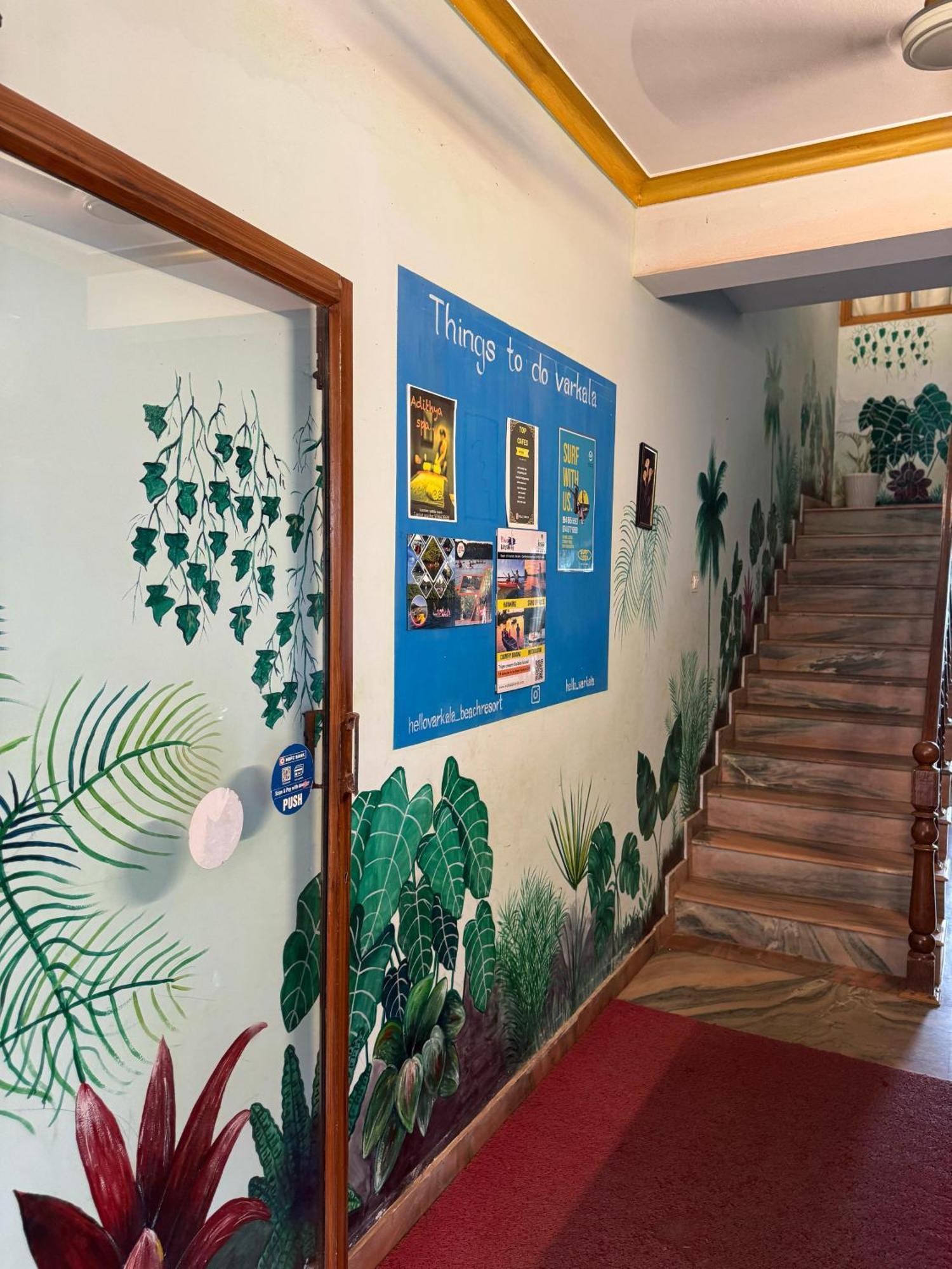 Beach View Balcony Resort By Hello Varkala Exteriör bild